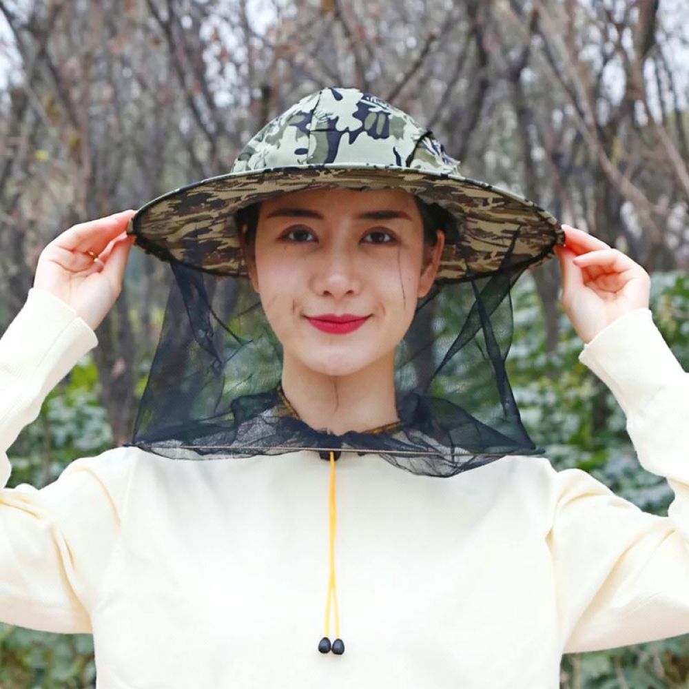 Anti Bee Mosquito Net Hat Beek - огляд і ціна Agriculture Farming Hats