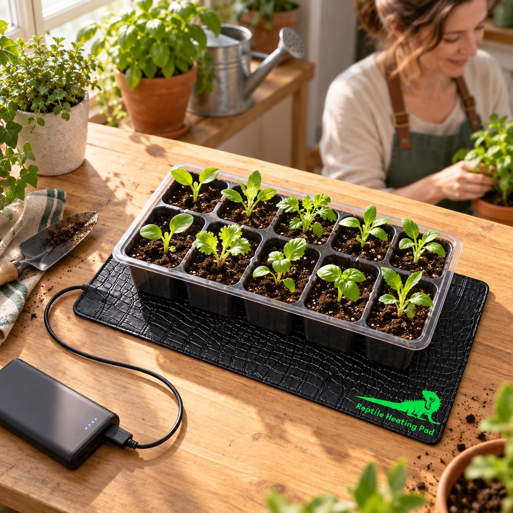 USB Reptile Heating Pad 5V Adj - огляд і ціна Seedling Heat Mat