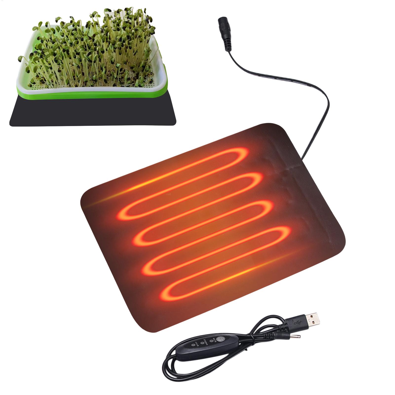 8.5W Seedling Heat Mat 5V 2A P - огляд і ціна Seedling Heat Mat