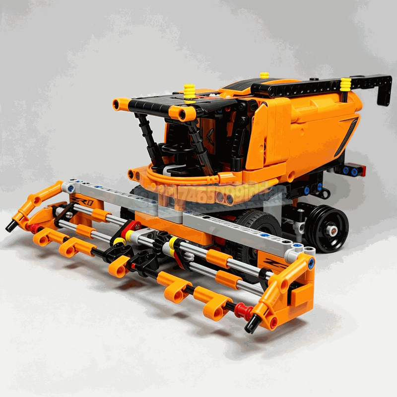 512PCS Combine Harvester MOC A - огляд і ціна Agriculture Farming Education