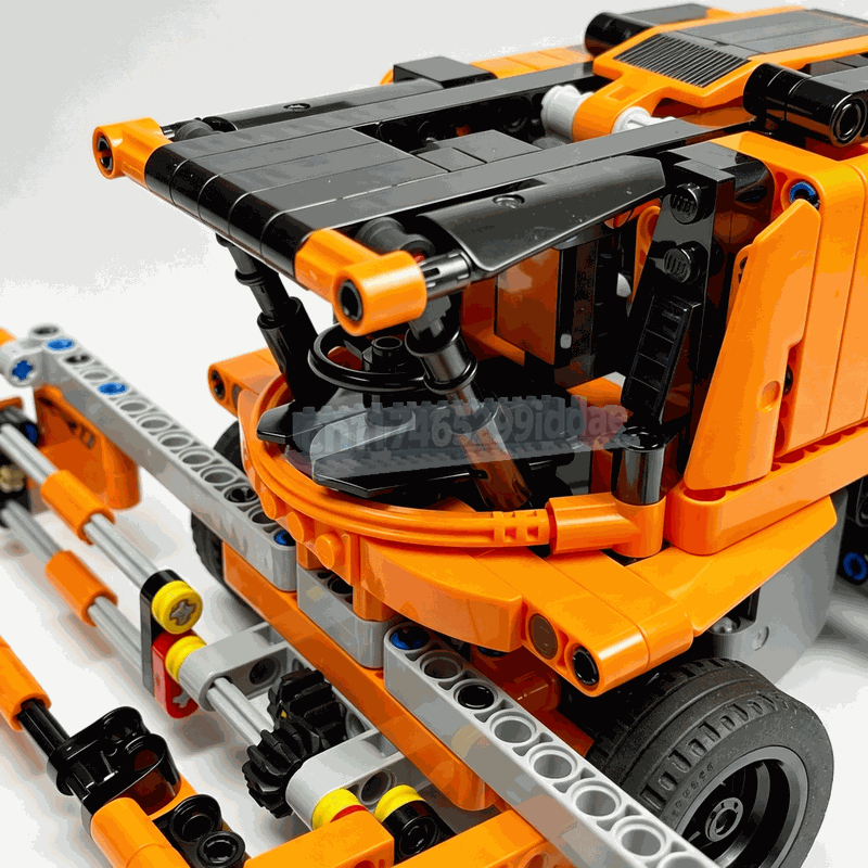 512PCS Combine Harvester MOC A - огляд і ціна Agriculture Farming Education