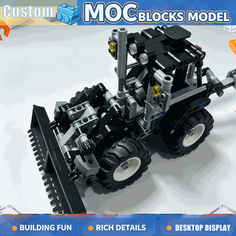 628PCS MOC Farm Tractor with T - огляд і ціна Agriculture Farming Education